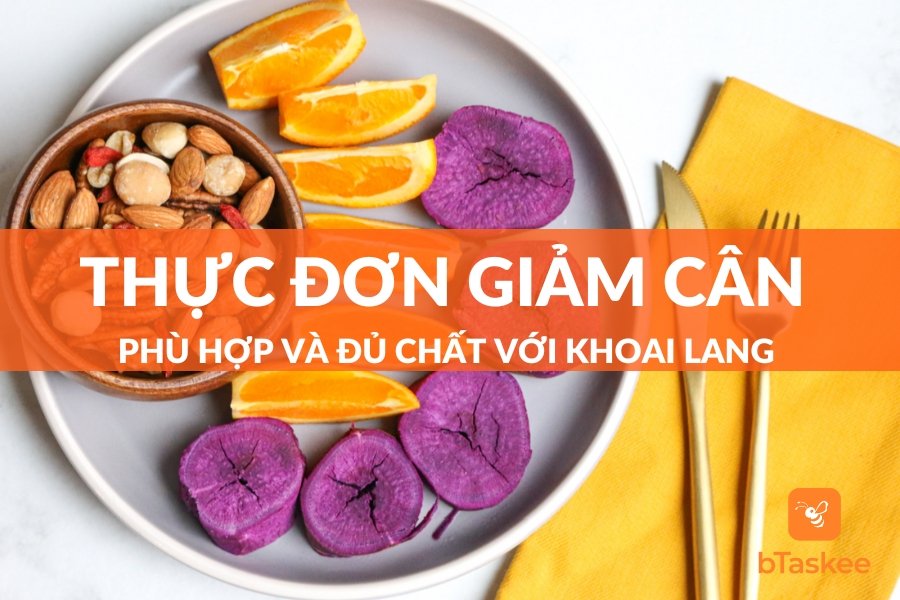Dáng Đẹp, Eo Thon Cùng Thực Đơn Giảm Cân Với Khoai Lang